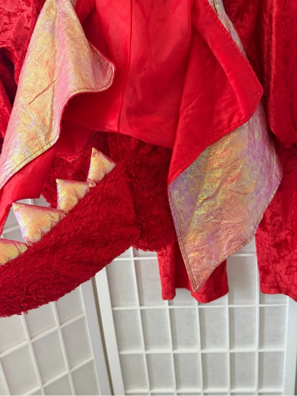 Youth Children's Red Dragon Halloween Costume Large
